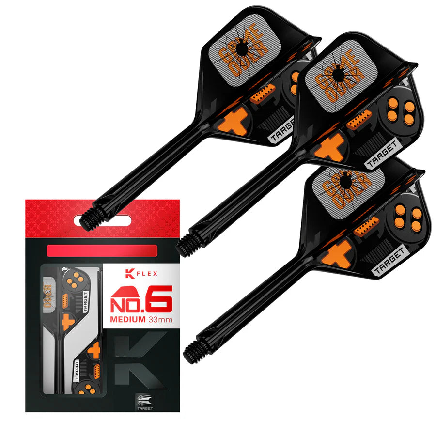 Target K-Flex Game Over No6 Integrated Flights & Shafts