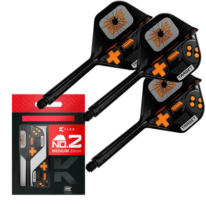 Target K-Flex Game Over No2 Integrated Flights & Shafts