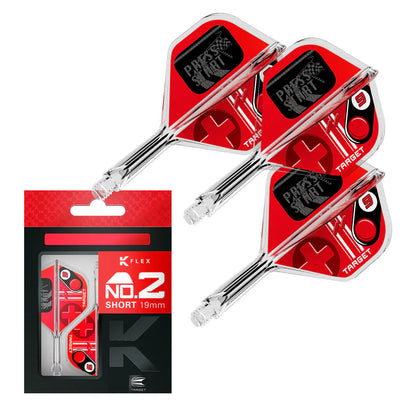 Target K-Flex Press Start No2 Integrated Flights & Shafts