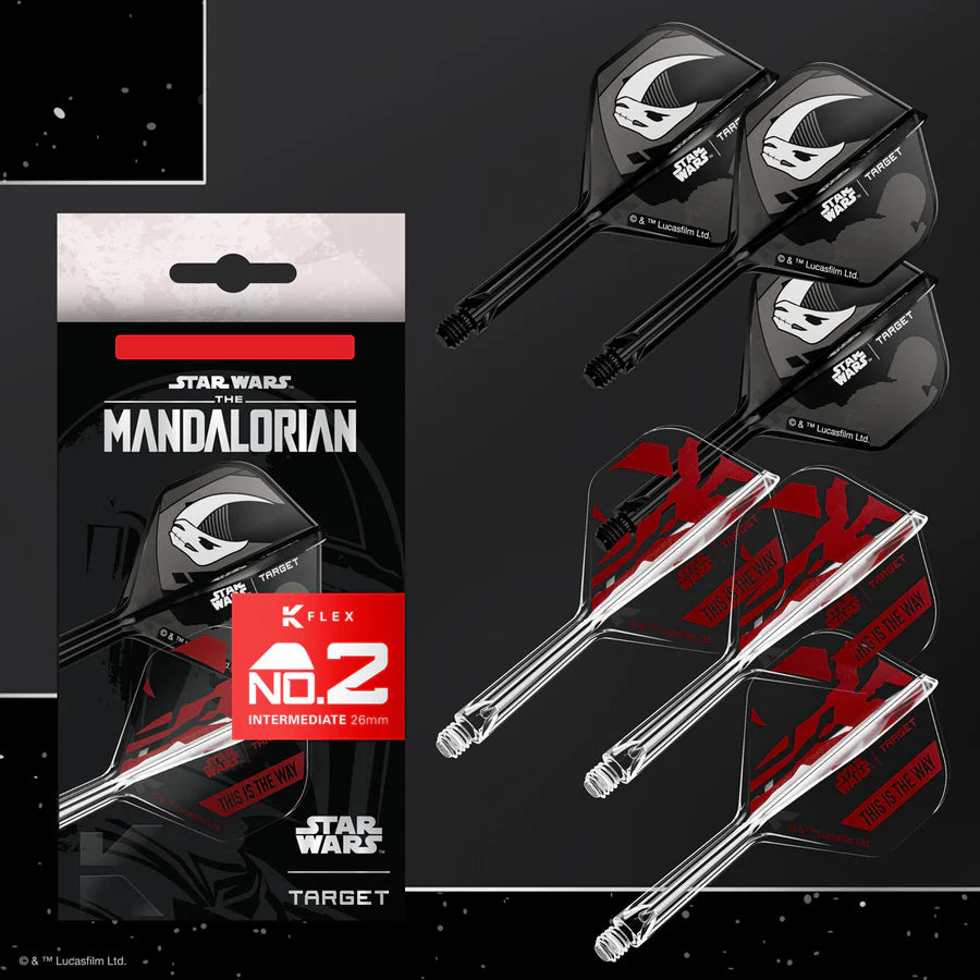 TARGET Mandalorian K-Flex No2 Integrated Flights and Shafts Multipack