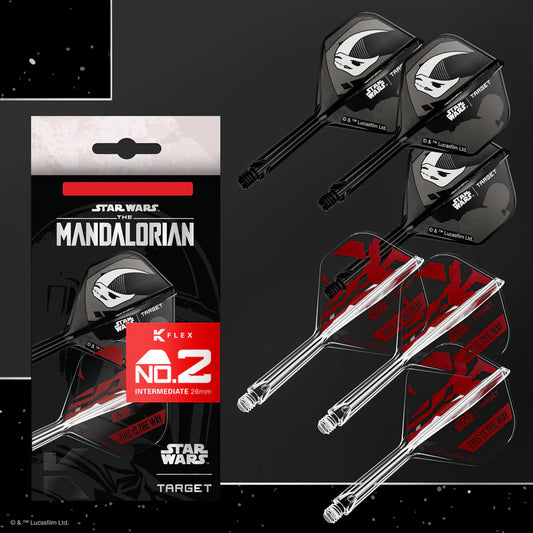 TARGET Mandalorian K-Flex No2 Integrated Flights and Shafts Multipack
