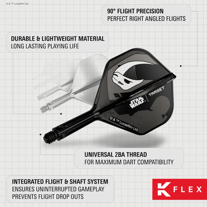 TARGET Mandalorian K-Flex No2 Integrated Flights and Shafts Multipack
