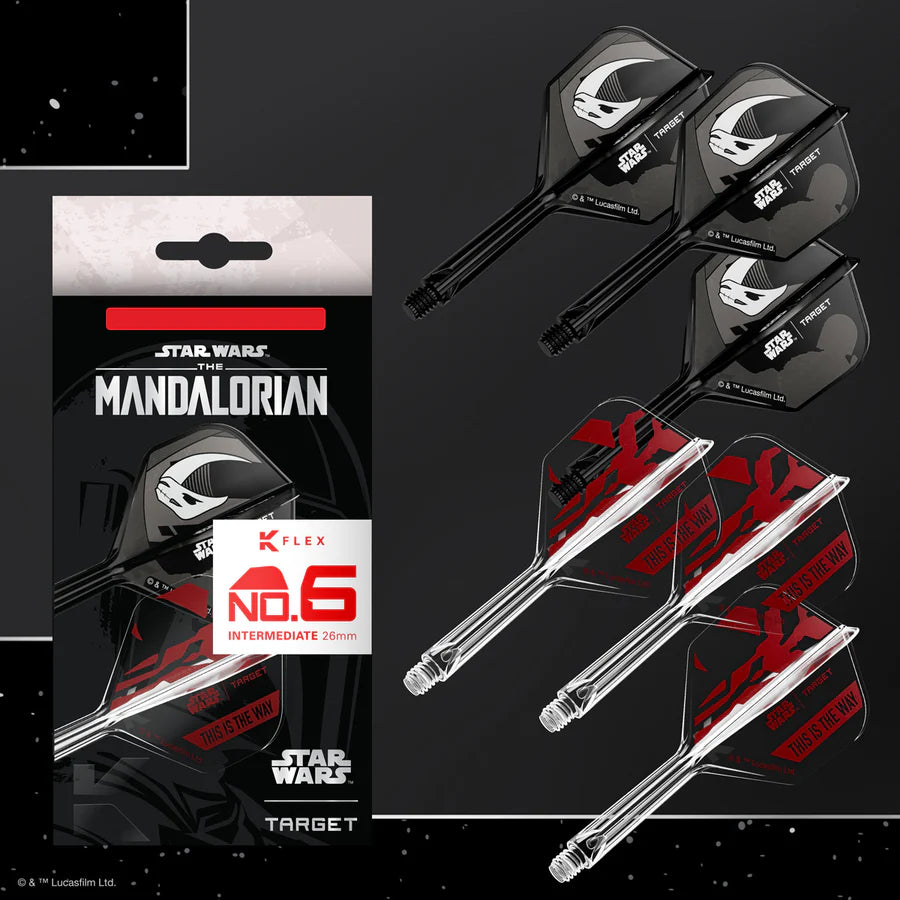 TARGET Mandalorian K-Flex No6 Integrated Flights and Shafts Multipack