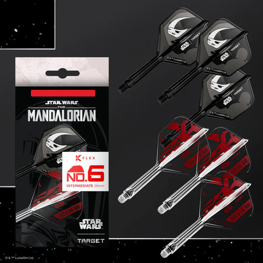 TARGET Mandalorian K-Flex No6 Integrated Flights and Shafts Multipack