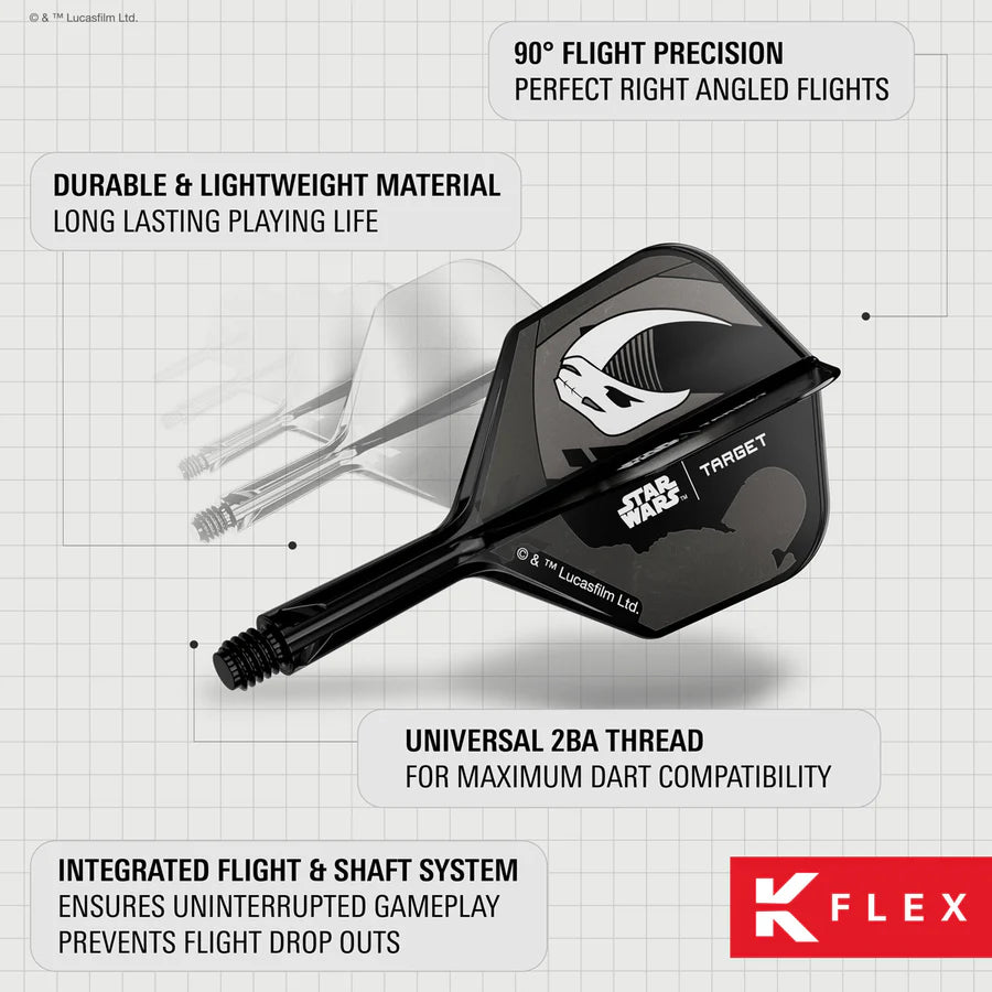 TARGET Mandalorian K-Flex No6 Integrated Flights and Shafts Multipack