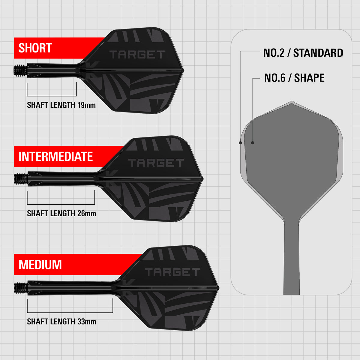 Target K-Flex Darts Flights