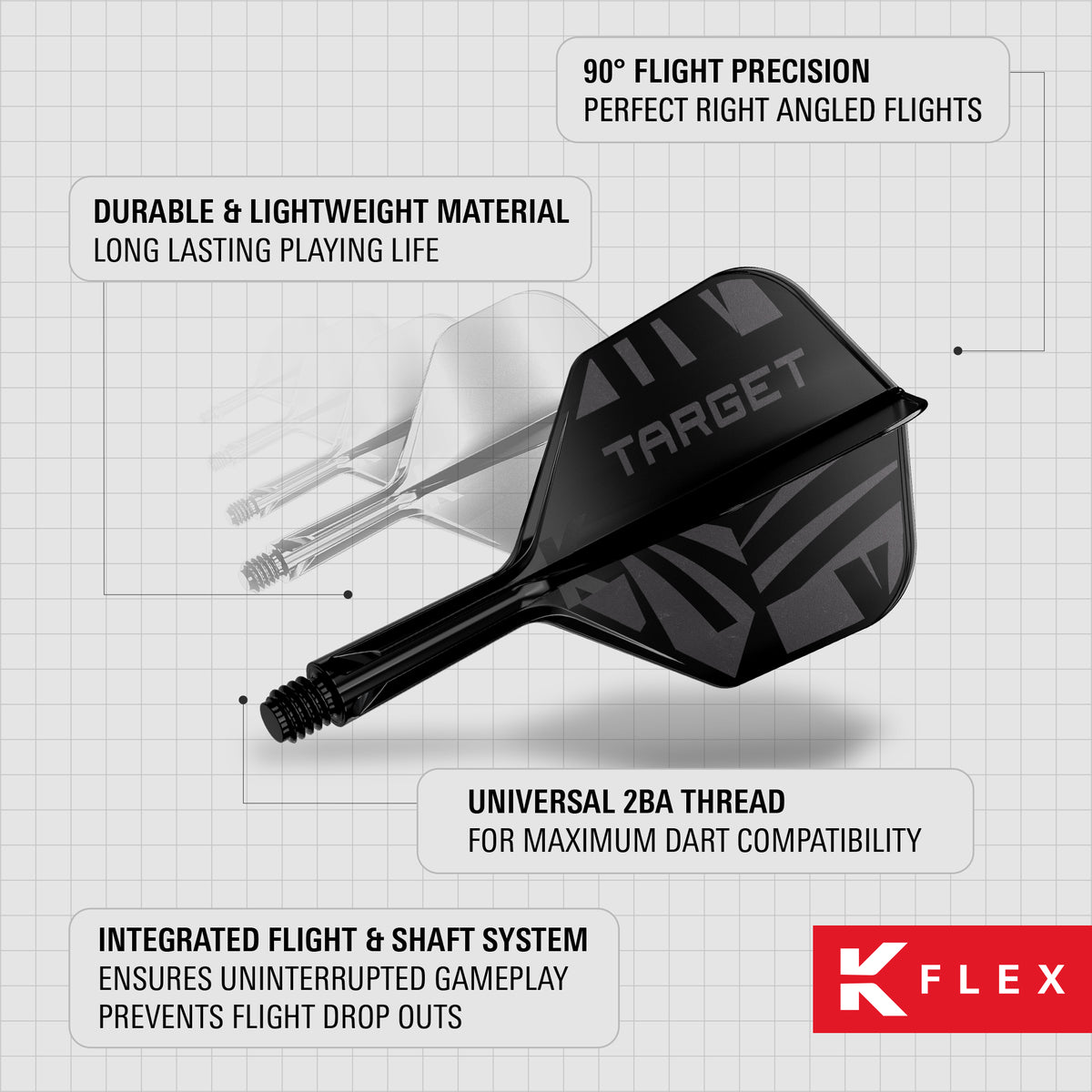Target K-Flex Darts Flights