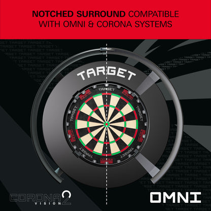 Target Notched Dartboard Surround
