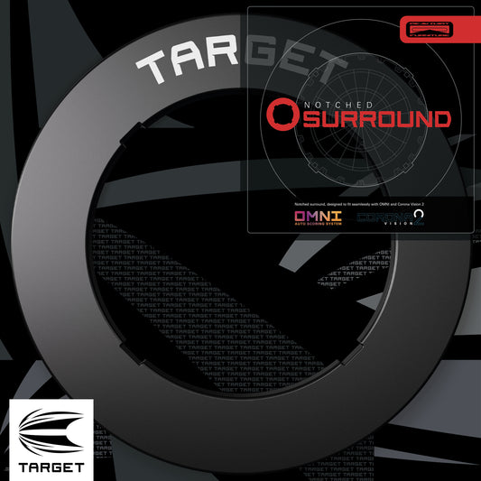 Target Notched Dartboard Surround