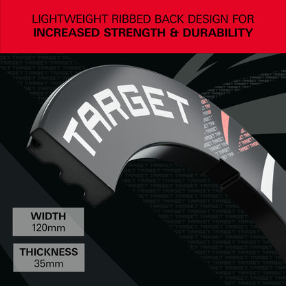 Target Patterned Notched Dartboard Surround