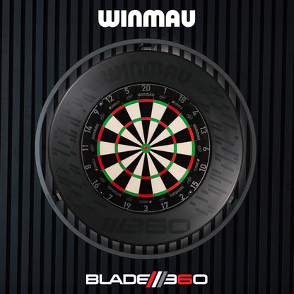 Winmau Blade 360 Black Dartboard Surround