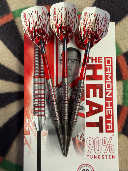 Harrows Damon Heta Series 2 23g Second Hand Darts 7/10