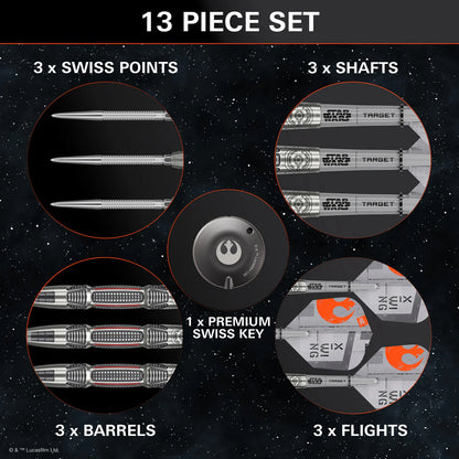 STAR WARS™ | Target X Wing 90% Tungsten Steel Tip Darts