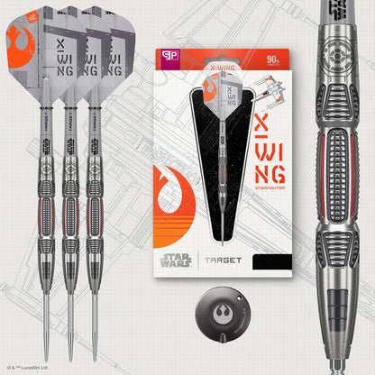 STAR WARS™ | Target X Wing 90% Tungsten Steel Tip Darts