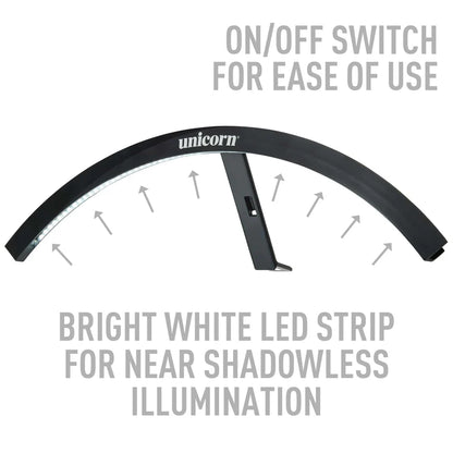 Unicorn Solar Beam Quarter Light Dartboard Lighting