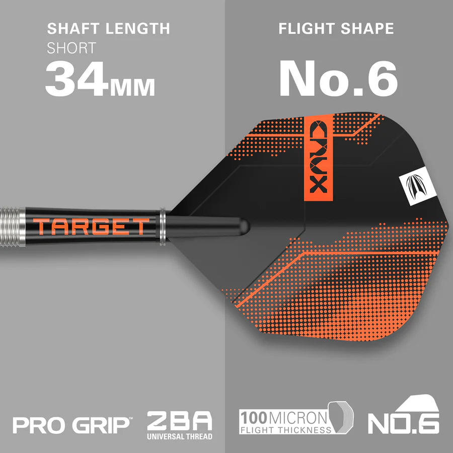 Target Crux 03 90% Tungsten Swiss Point Darts