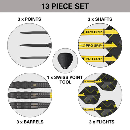 Target Bolide Void 05 90% Tungsten Swiss Point Darts