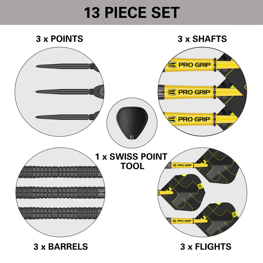 Target Bolide Void 04 90% Tungsten Swiss Point Darts