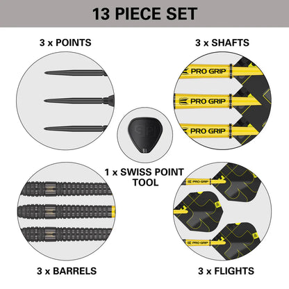Target Bolide Void 03 90% Tungsten Swiss Point Darts