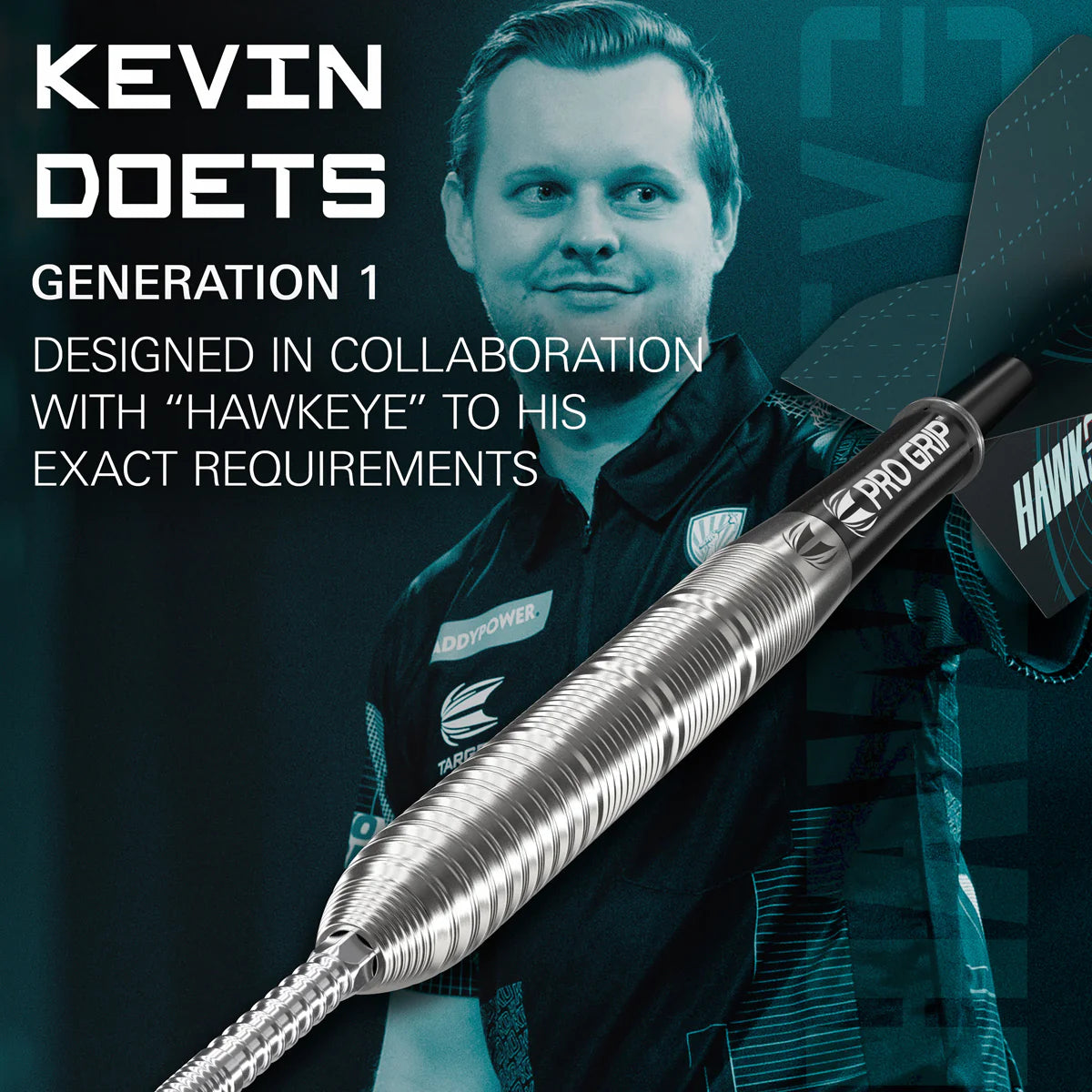 Kevin Doets 90% Tungsten Swiss Point Darts