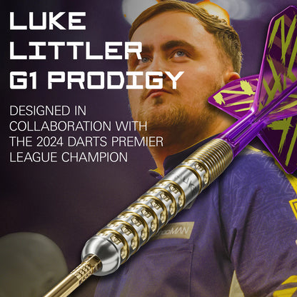 Luke Littler G1 Prodigy 90% Steel Tip Darts