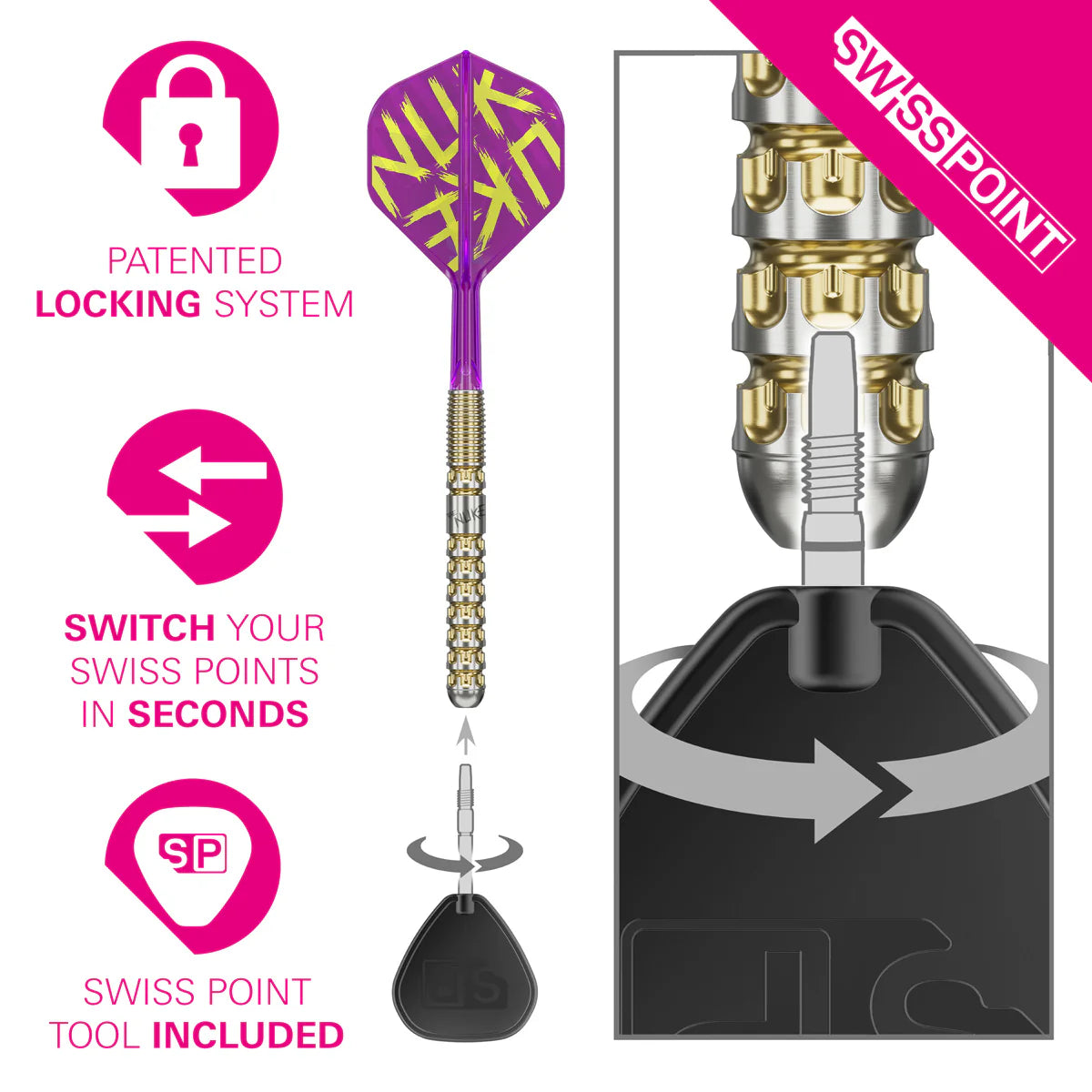 Luke Littler G1 Prodigy 90% Steel Tip Darts