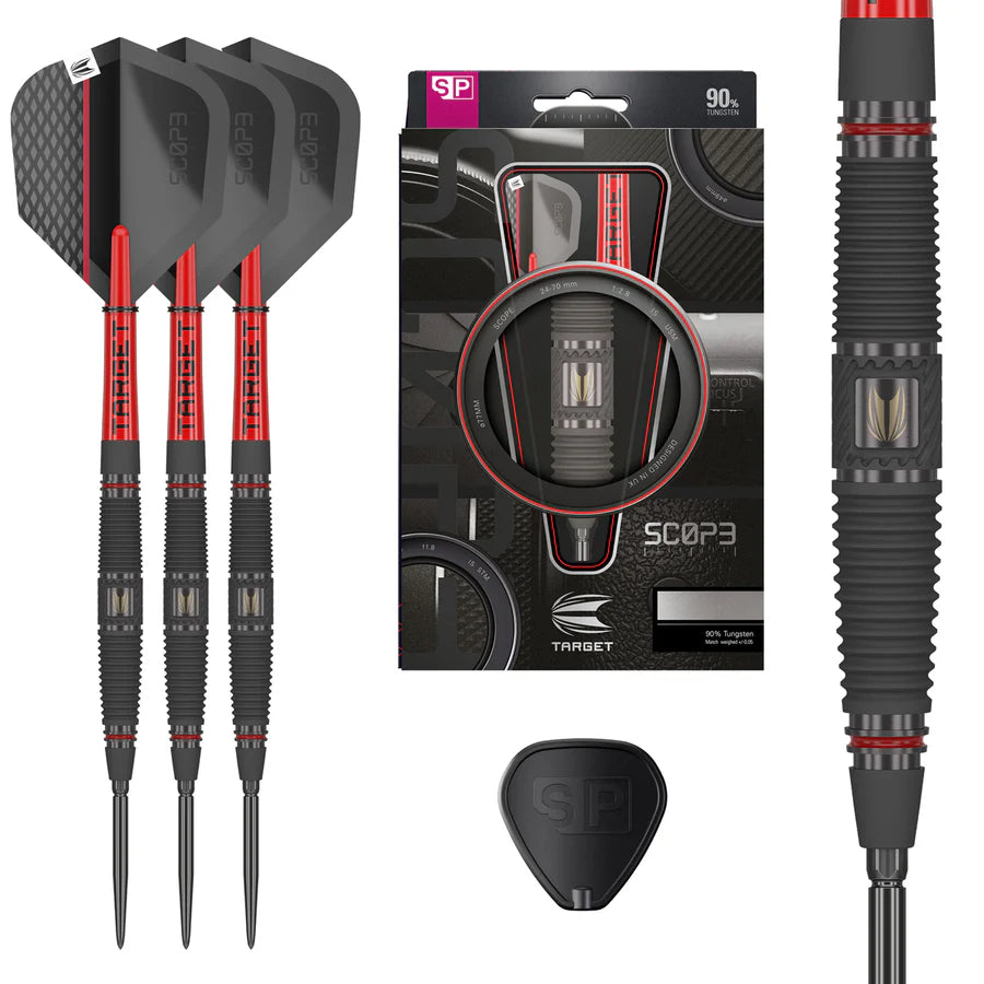 Target Scope 04 90% Tungsten Swiss Point Steel Tip Darts