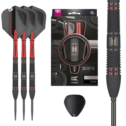 Target Scope 02 90% Tungsten Swiss Point Steel Tip Darts