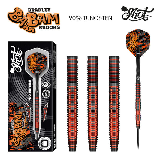 Shot Bradley Brooks 90% Tungsten Darts