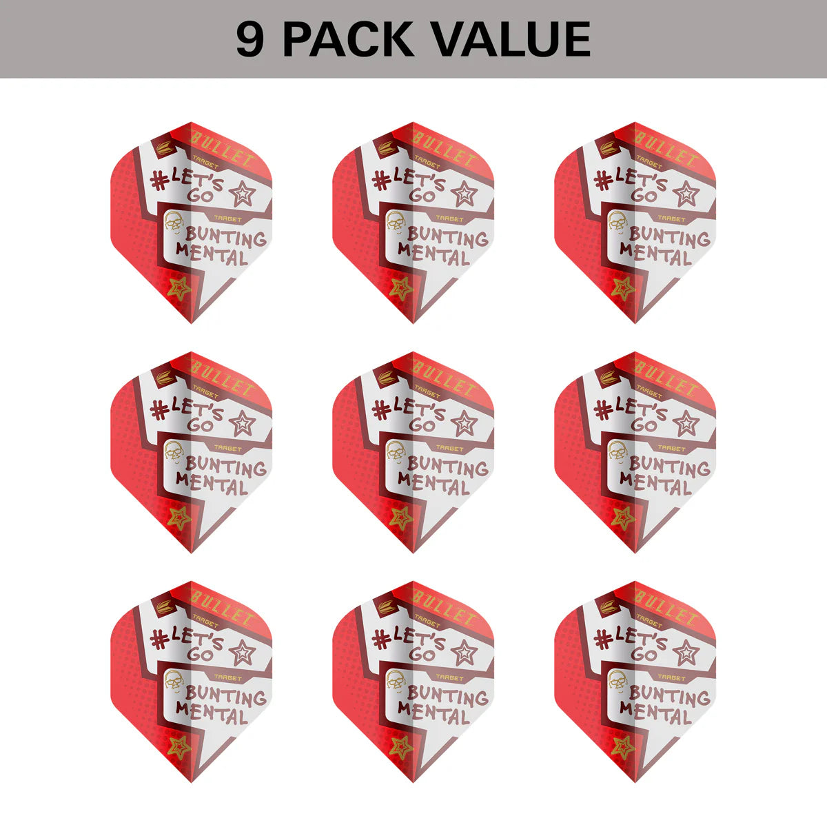 Stephen Bunting Pro Ultra Dart Flights (3 Sets)