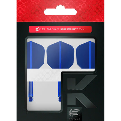 Blue K-Flex No6 Darts Flights