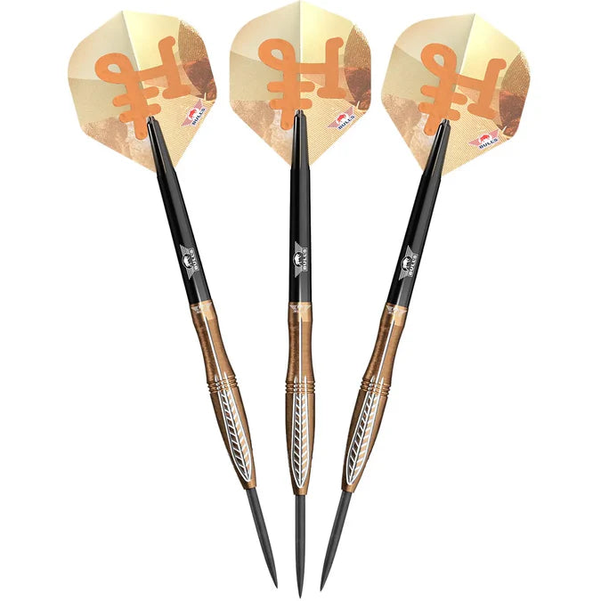 Bull's NL Bronzo Flux 90% Tungsten Steel Tip Darts