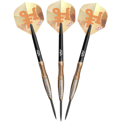 Bull's NL Bronzo Flux 90% Tungsten Steel Tip Darts