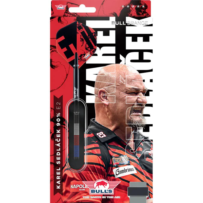 Bull's NL Karel Sedlacek E2 90% Tungsten Steel Tip Darts