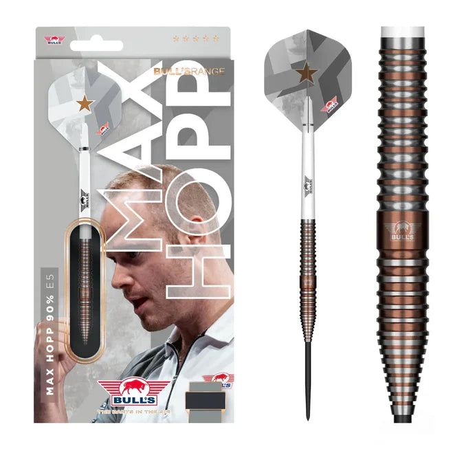 Bull's NL Max Hopp E5 90% Tungsten Steel Tip Darts