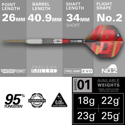Stephen Bunting Gen 5 Darts