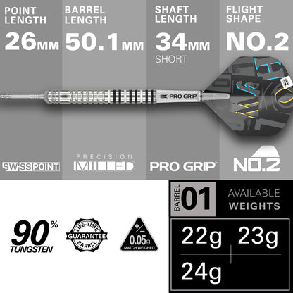 Chris Dobey Gen 1 SP Darts