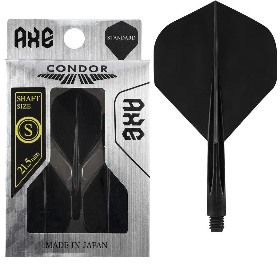 Condor AXE Black Standard Dart Flights
