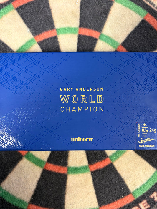 Unicorn Gary Anderson Phase 6 24g Second Hand Darts 8/10