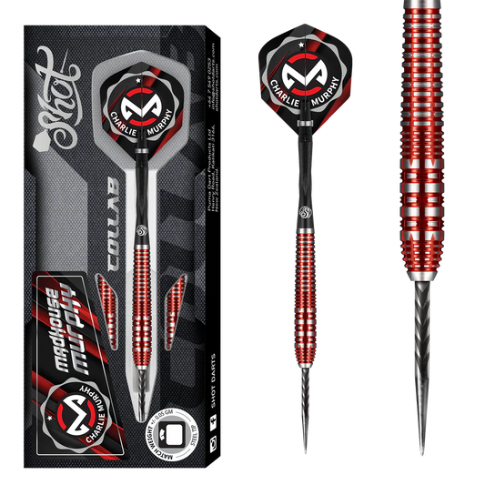 Shot Collab Charlie Murphy 90% Tungsten Darts
