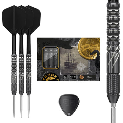Target Japan Black Marque Draco 90% Tungsten SP Steel Tip Darts
