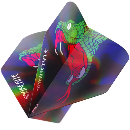 Red Dragon Peter Wright Snakebite Holographic Hardcore Standard Dart Flights
