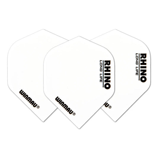 Winmau Rhino White Extra Thick Dart Flights