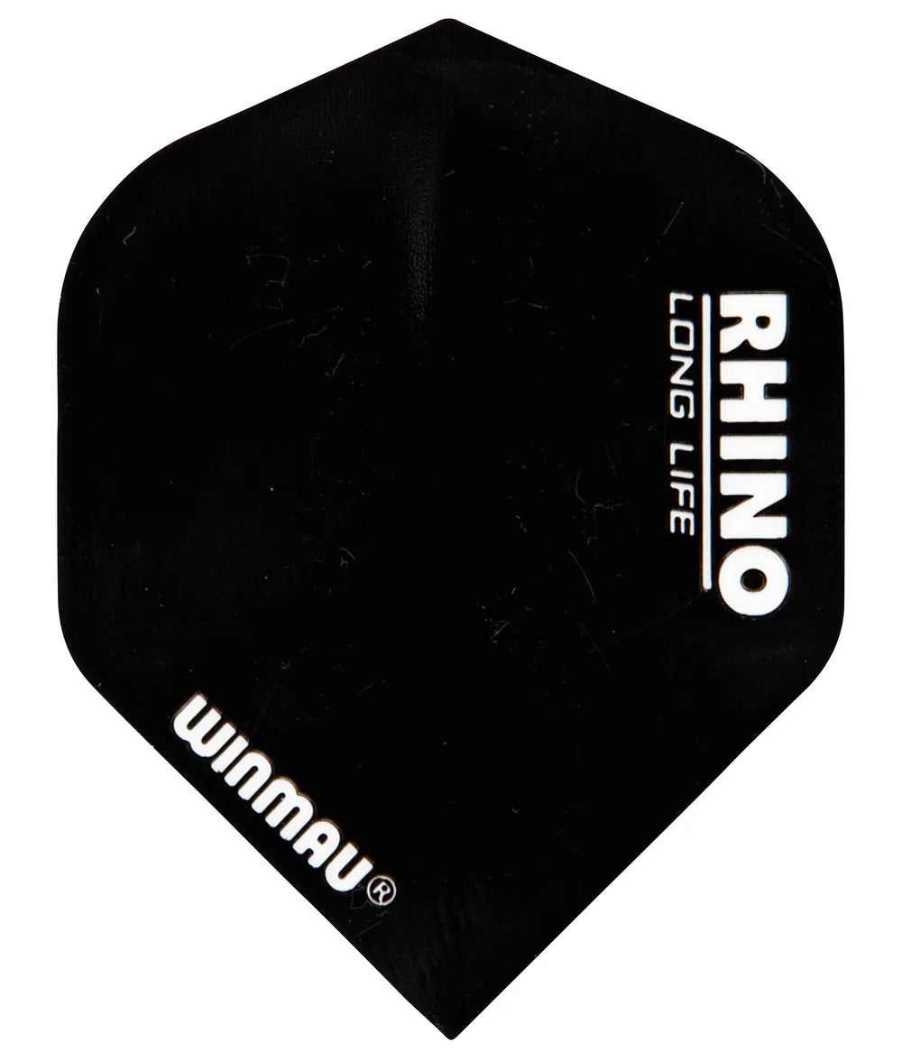 Winmau Rhino Black Extra Thick Dart Flights