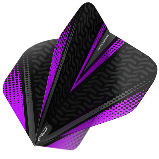 Purple Hardcore Radical Standard Darts Flights