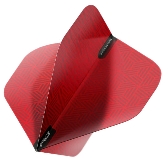 Red Dragon Red Hardcore XT Standard Darts Flights