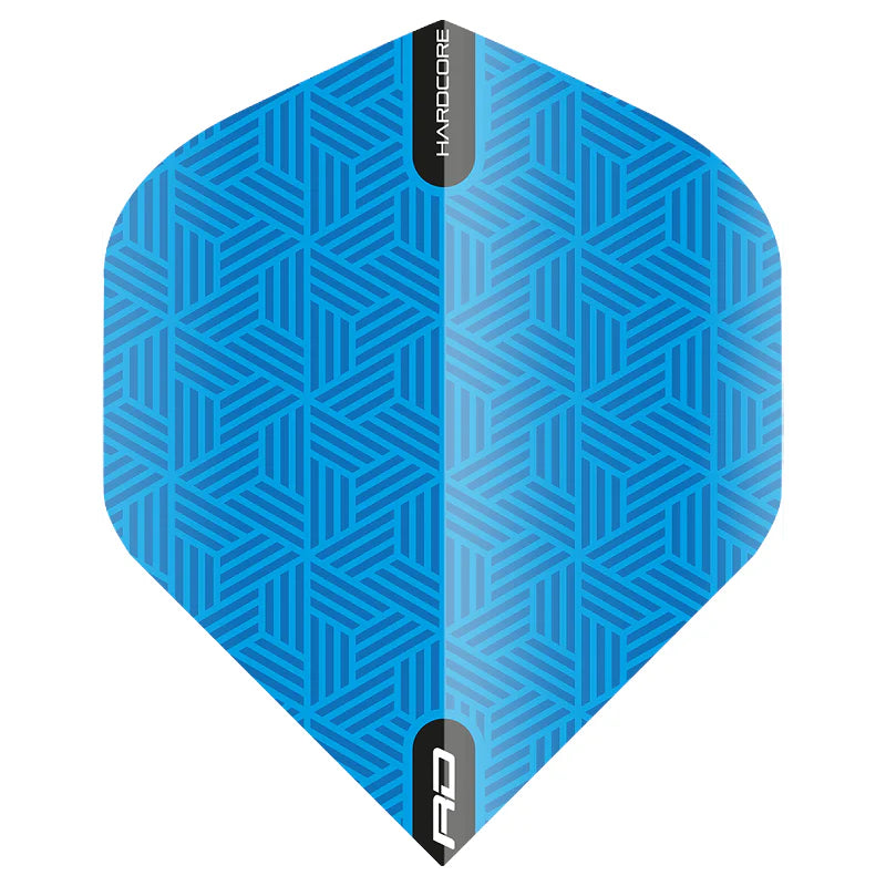 Red Dragon Blue Hardcore XT Standard Darts Flights