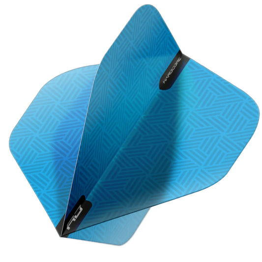 Red Dragon Blue Hardcore XT Standard Darts Flights