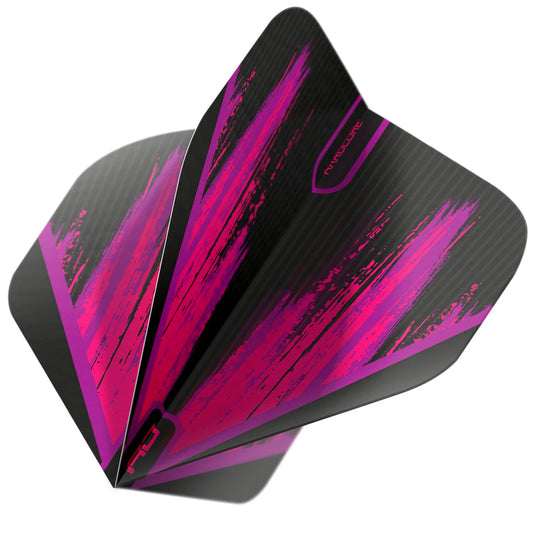 Black & Pink Hardcore Radical Standard Dart Flights