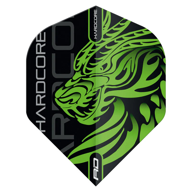 Jonny Clayton Green Dragon Hardcore Standard Darts Flights